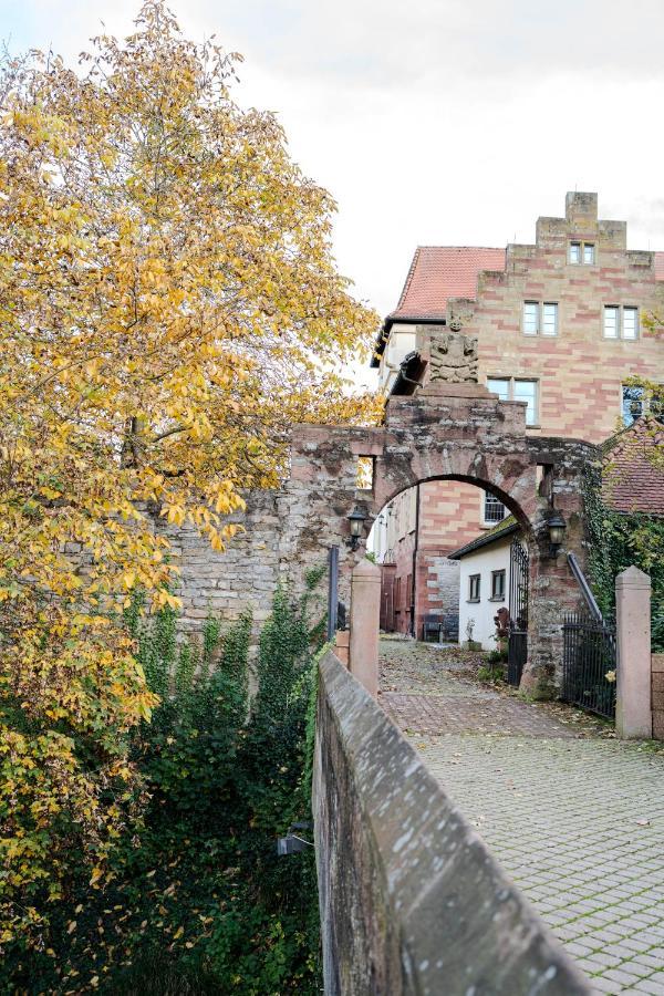 Eventlocation & Hotel Schloss Neuburg Obrigheim Exterior foto